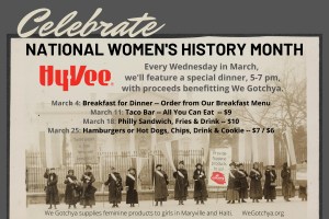 HyVee Maryville Wednesday Night We Gotchya Dinners